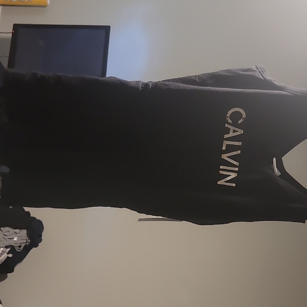 Calvin Klein Black Sleeveless Dress